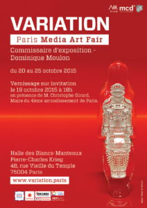 Affiche Variation Media Art Fair Affiche Variation Media Art Fair