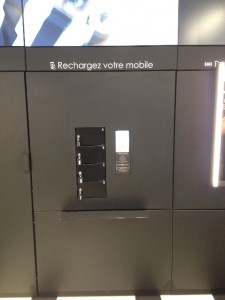 Casiers recharges mobiles